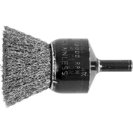 Pferd Pop End Brush, Crimp, .006SS Wire 82991P